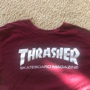thrasher tee shirt